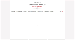 Desktop Screenshot of mauvesin-barton.com